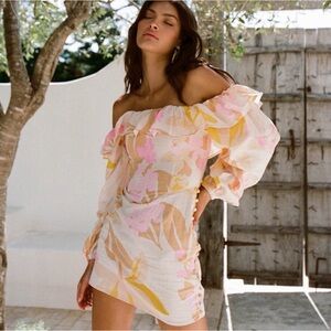 Sabo Suza Off Shoulder Mini Dress size XS